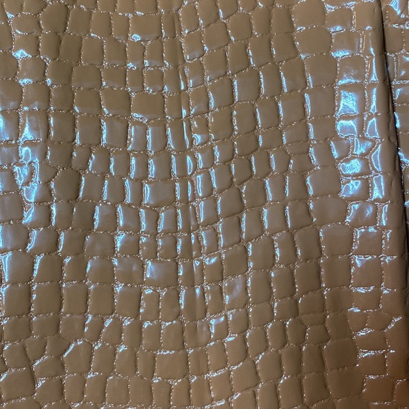 ShopIt Faux Snakeskin Midi Sz Large - Picture 5 of 7